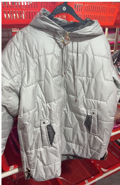 Asta – Lättviktig vadderad jacka med huva