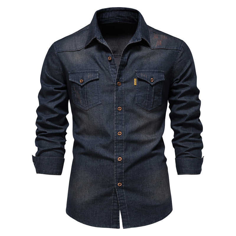Draven – Denimskjorta med robust och tidlös stil