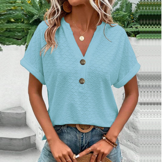 Luma – Luftig blus med raffinerad struktur