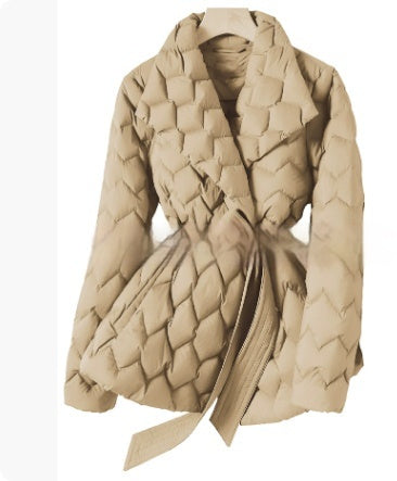 Lotta – vadderad jacka med bälte