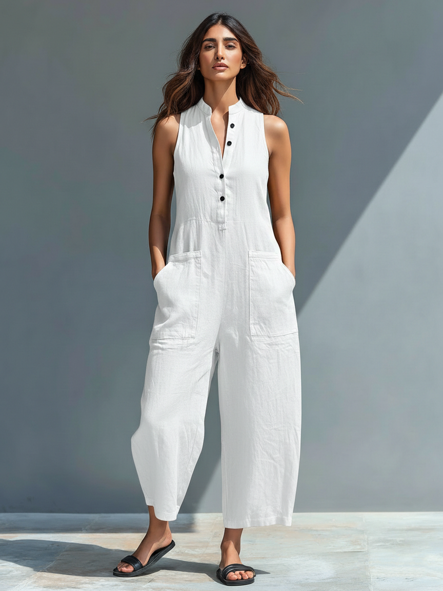 Virelle – Elegant jumpsuit med avslappnad lyxkänsla