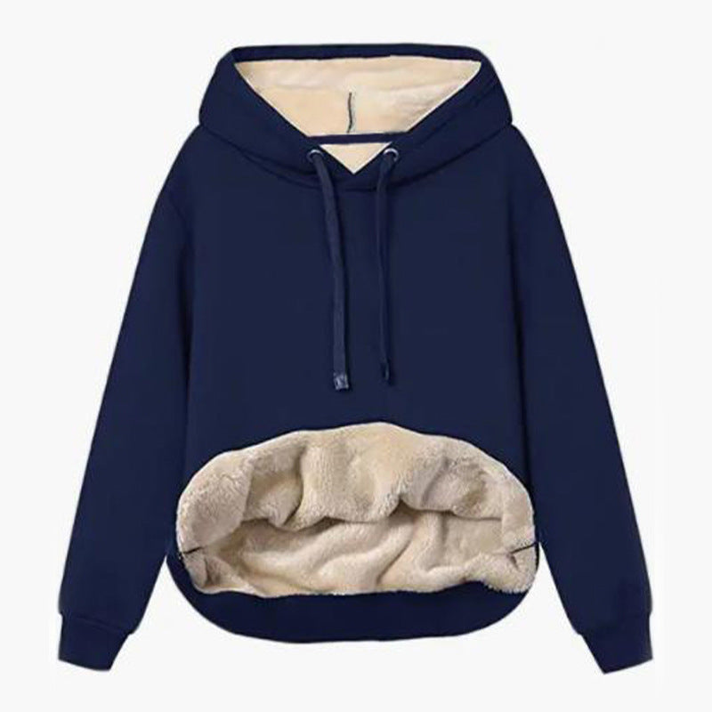 Ceyla Comfort hoodie med mjukt foder