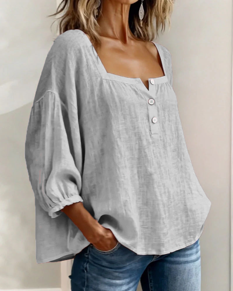 Mirelle – Luftig blus med mjuk feminin känsla