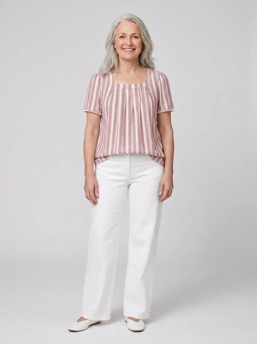Zafrina – Breezy blouse with summery elegance | 1+1 FREE today