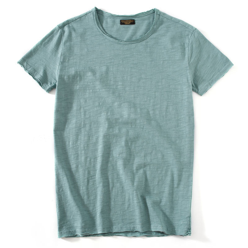 Loke – Ljusrosa Bas T-shirt med Mjuk Struktur