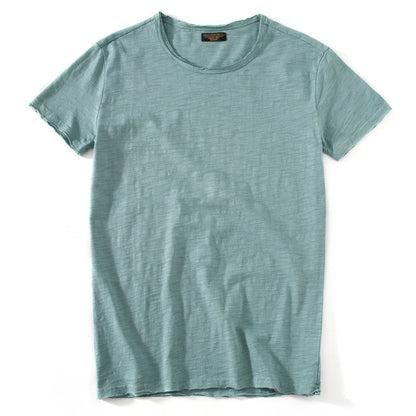 Loke – Light Pink Basic T-shirt with Soft Texture