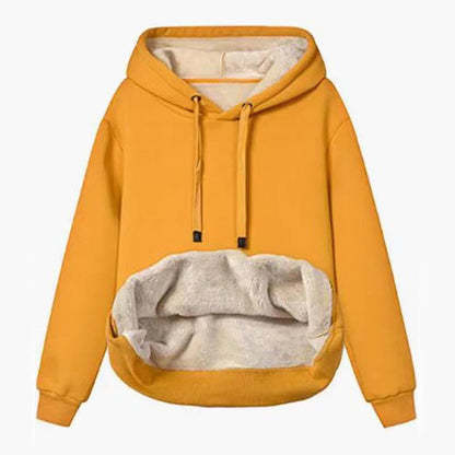 Ceyla Comfort hoodie med mjukt foder