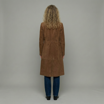 Hedda – Elegant lång kappa i brittisk stil