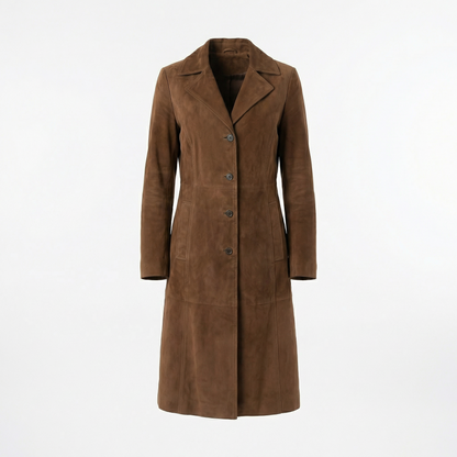 Hedda – Elegant lång kappa i brittisk stil