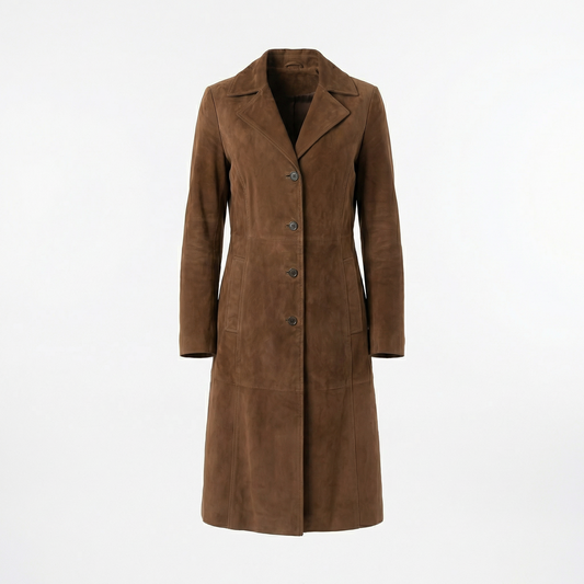 Hedda – Elegant lång kappa i brittisk stil