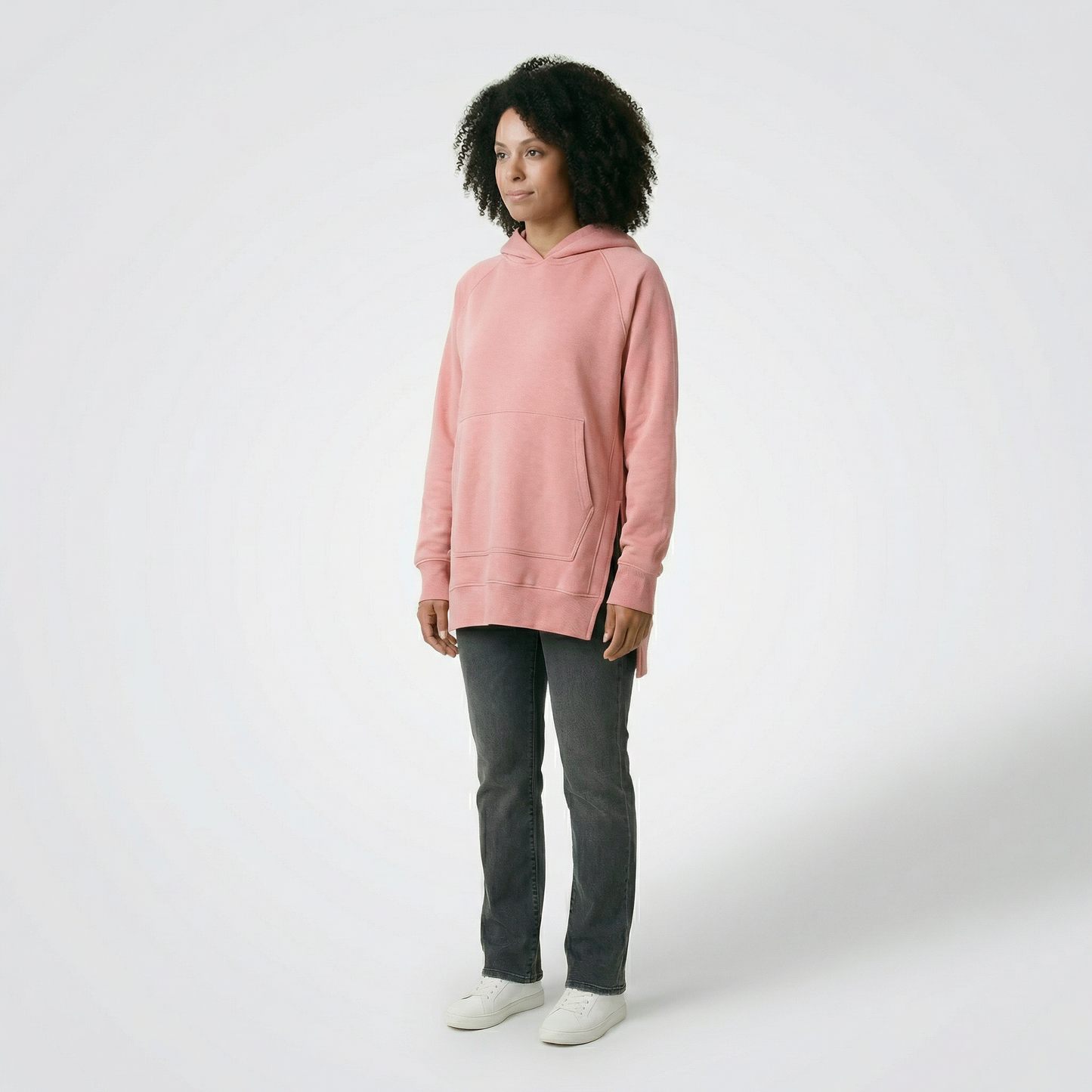 Livia – Oversized hoodieklänning