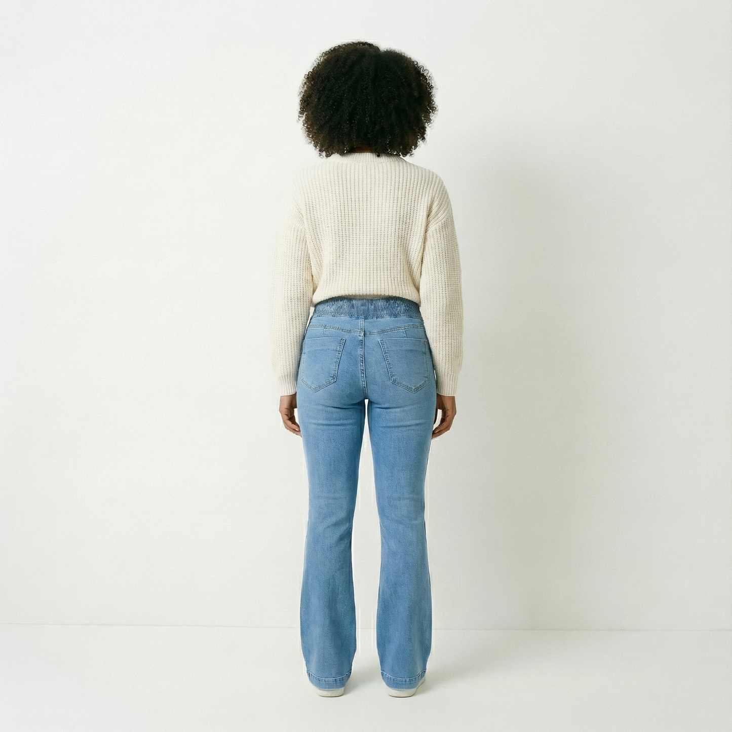 Elvira – Högmidjade jeans med smickrande passform