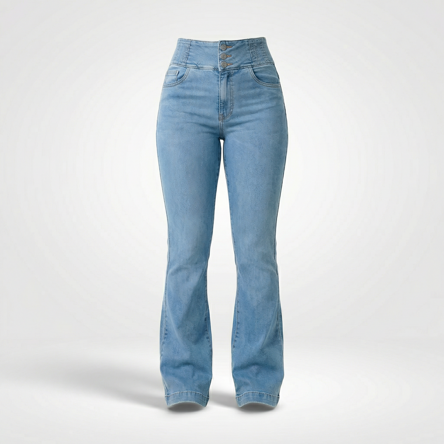 Elvira – Högmidjade jeans med smickrande passform