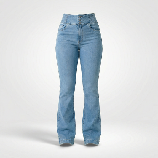 Elvira – Högmidjade jeans med smickrande passform