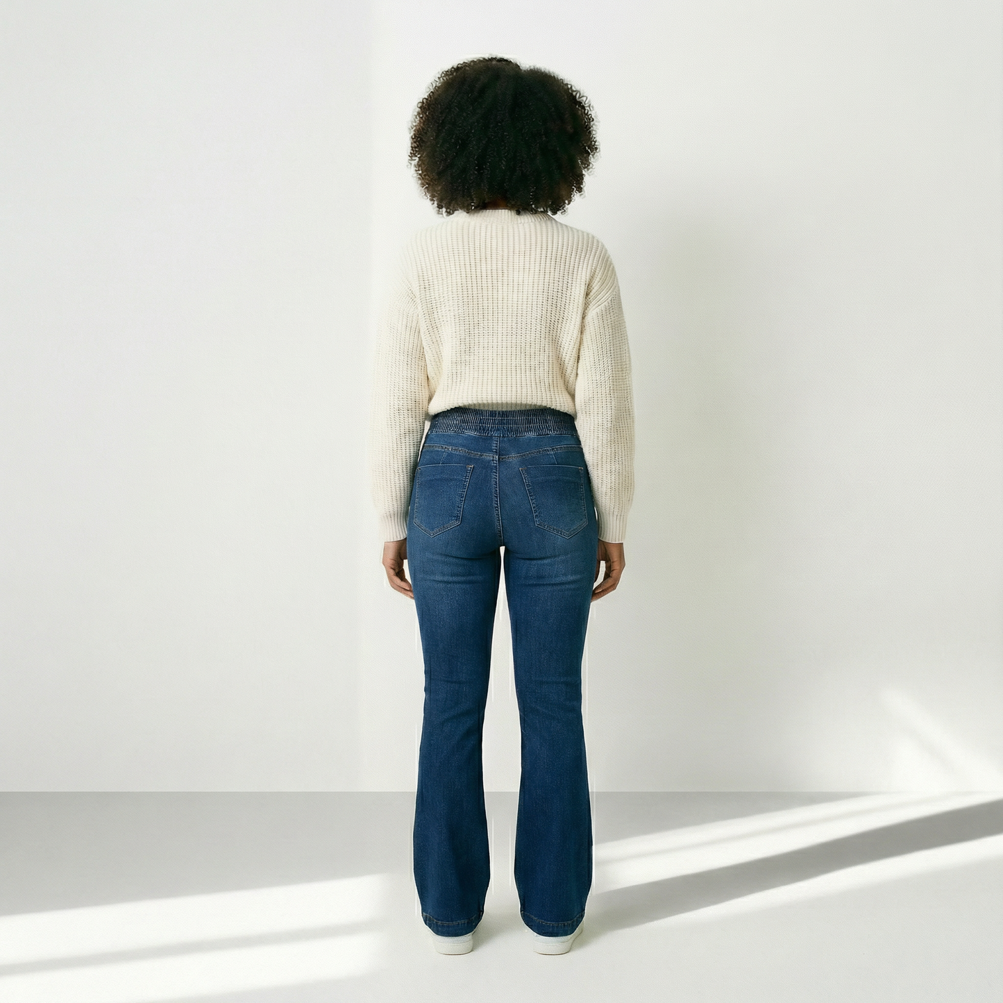 Elvira – Högmidjade jeans med smickrande passform