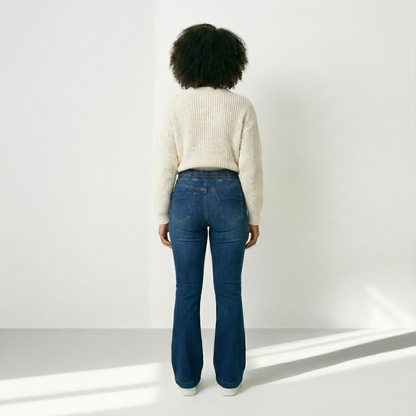 Elvira – Högmidjade jeans med smickrande passform