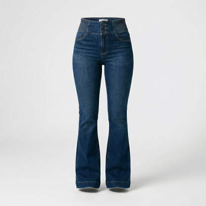 Elvira – Högmidjade jeans med smickrande passform