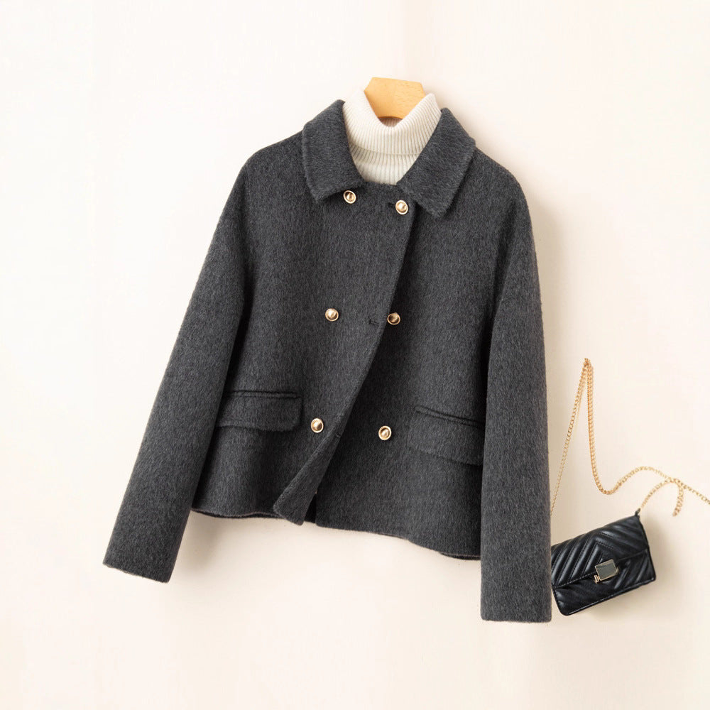 Fenna – Kort ulljacka med dubbel knäppning