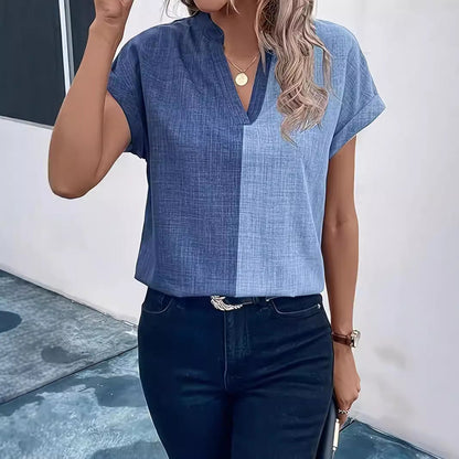 Dylin – Blouse with graphic pattern