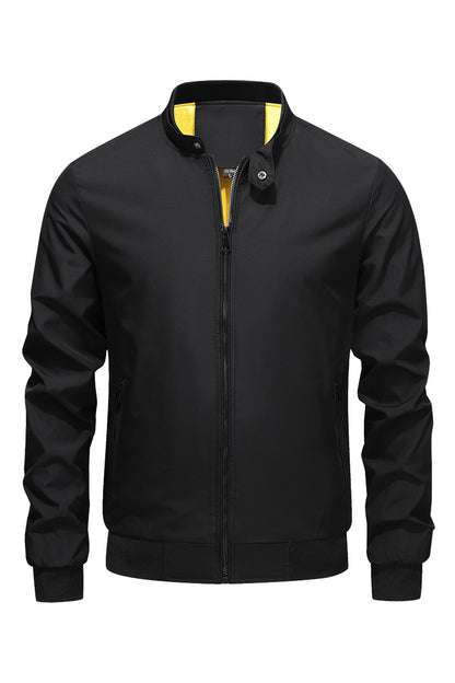 Lars™ | Lätt marinblå bomberjacka för våren