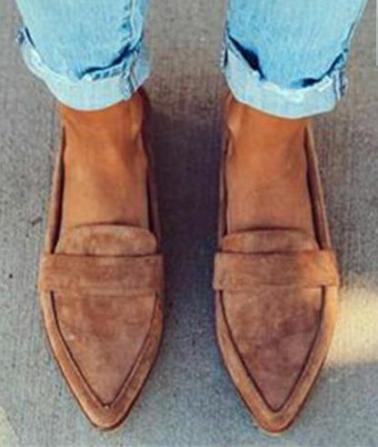 Elora – Loafer med leopardtryck och smal rem