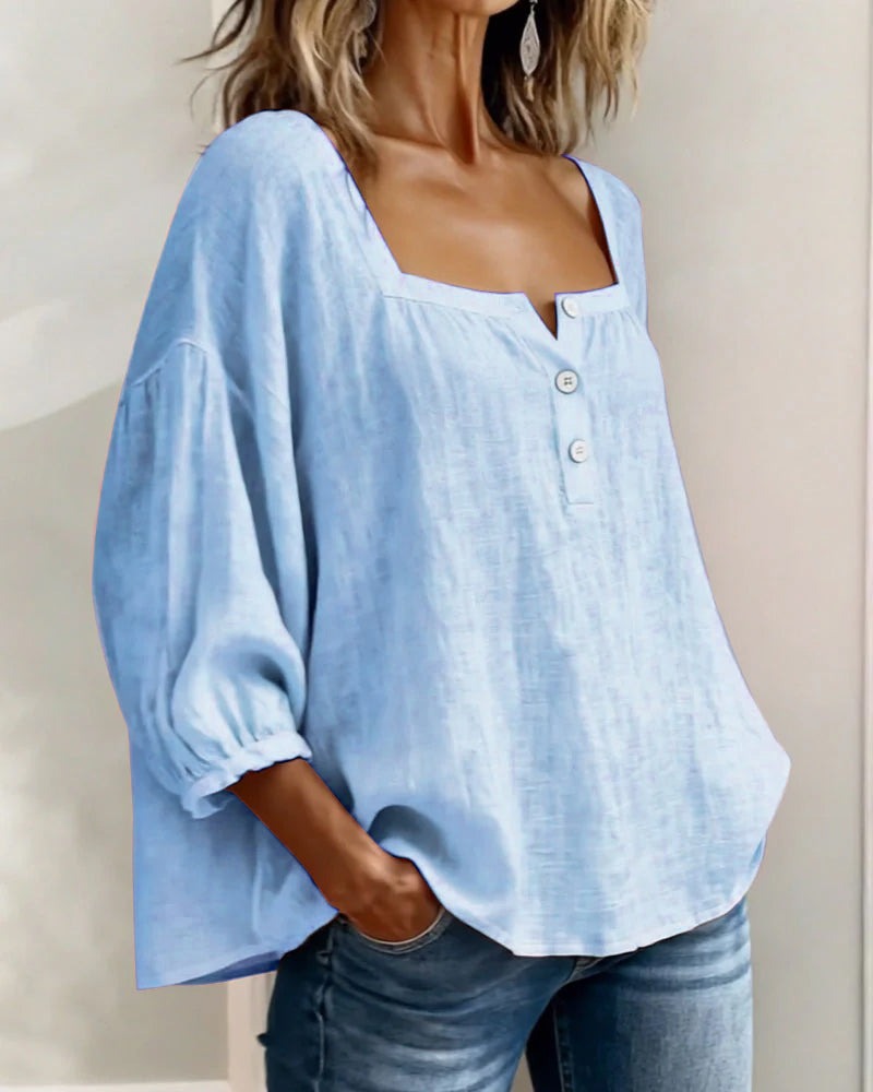Mirelle – Luftig blus med mjuk feminin känsla