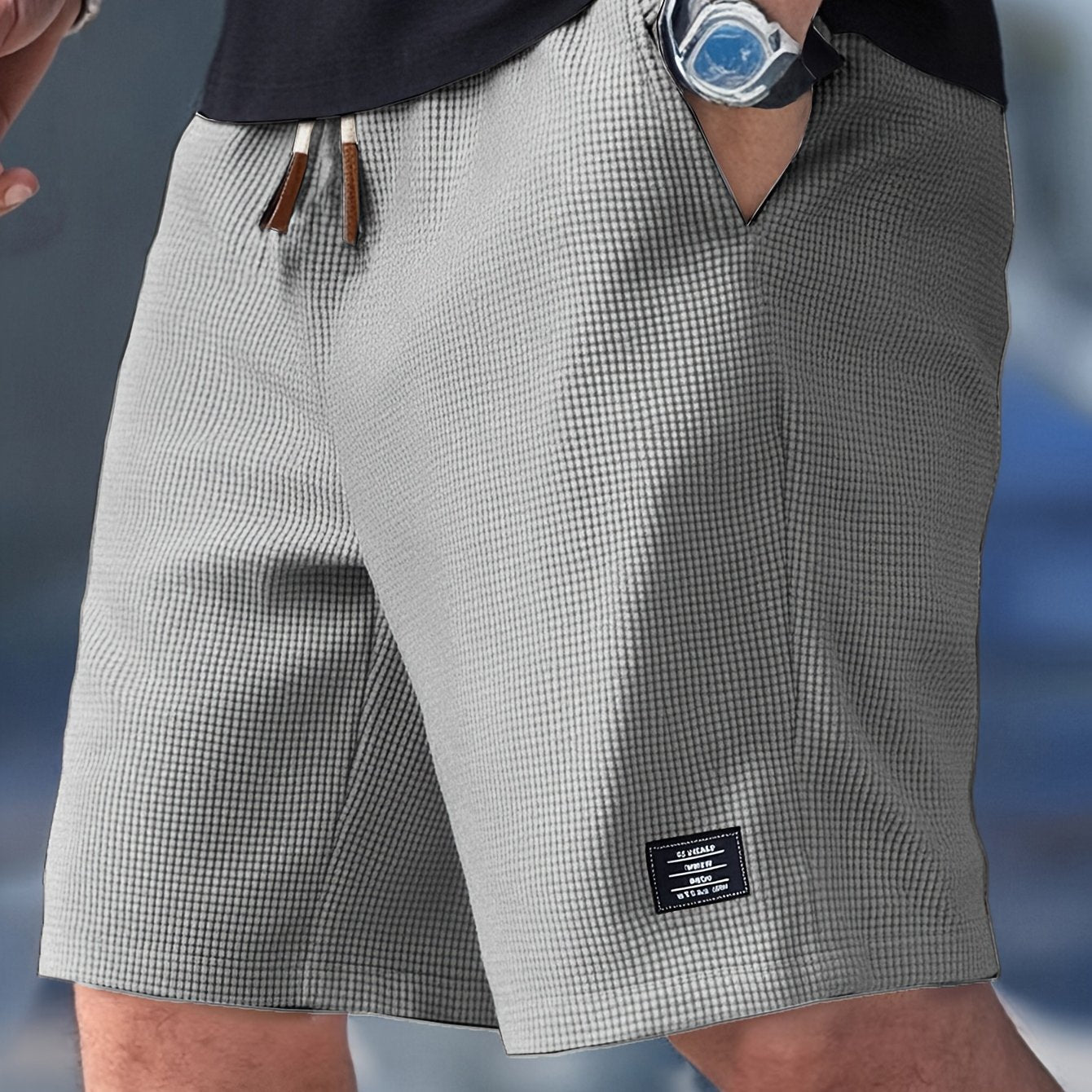 Mats – Luftiga shorts med modern struktur