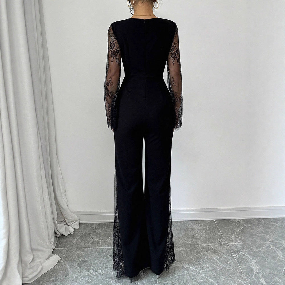 Jette – jumpsuit med spets