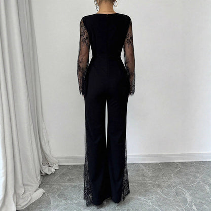 Jette – jumpsuit med spets