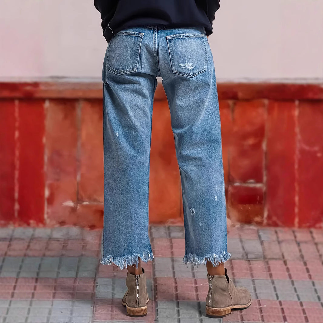 Selma – Avslappnade jeans med modern passform