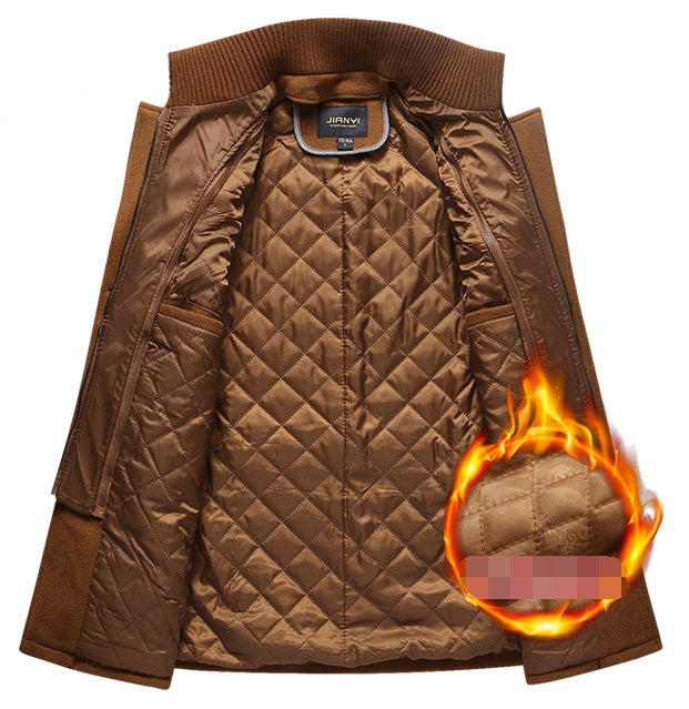 Magnus - Klassisk herrjacka med ståkrage och knapplist