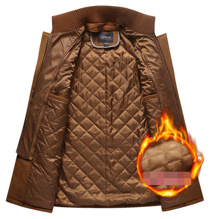 Magnus - Klassisk herrjacka med ståkrage och knapplist