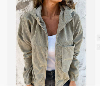 Marit – Corduroy-jacka med avslappnad passform