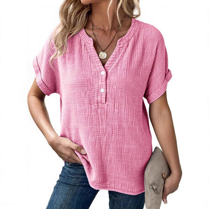 Ronja – Lightweight blouse with button placket