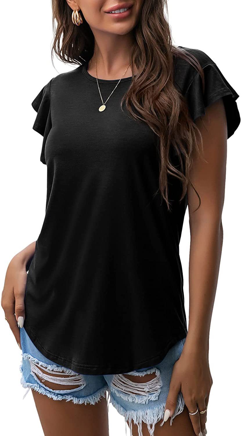 Maja – T-shirt med subtila ärmdetaljer