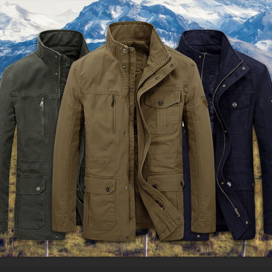 Zander Robust utility jacka med ståkrage