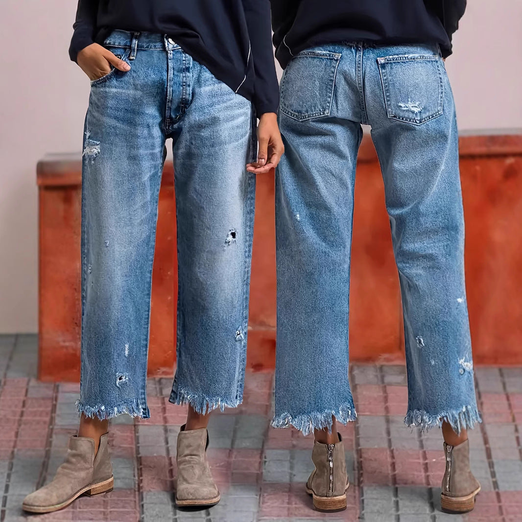 Selma – Avslappnade jeans med modern passform