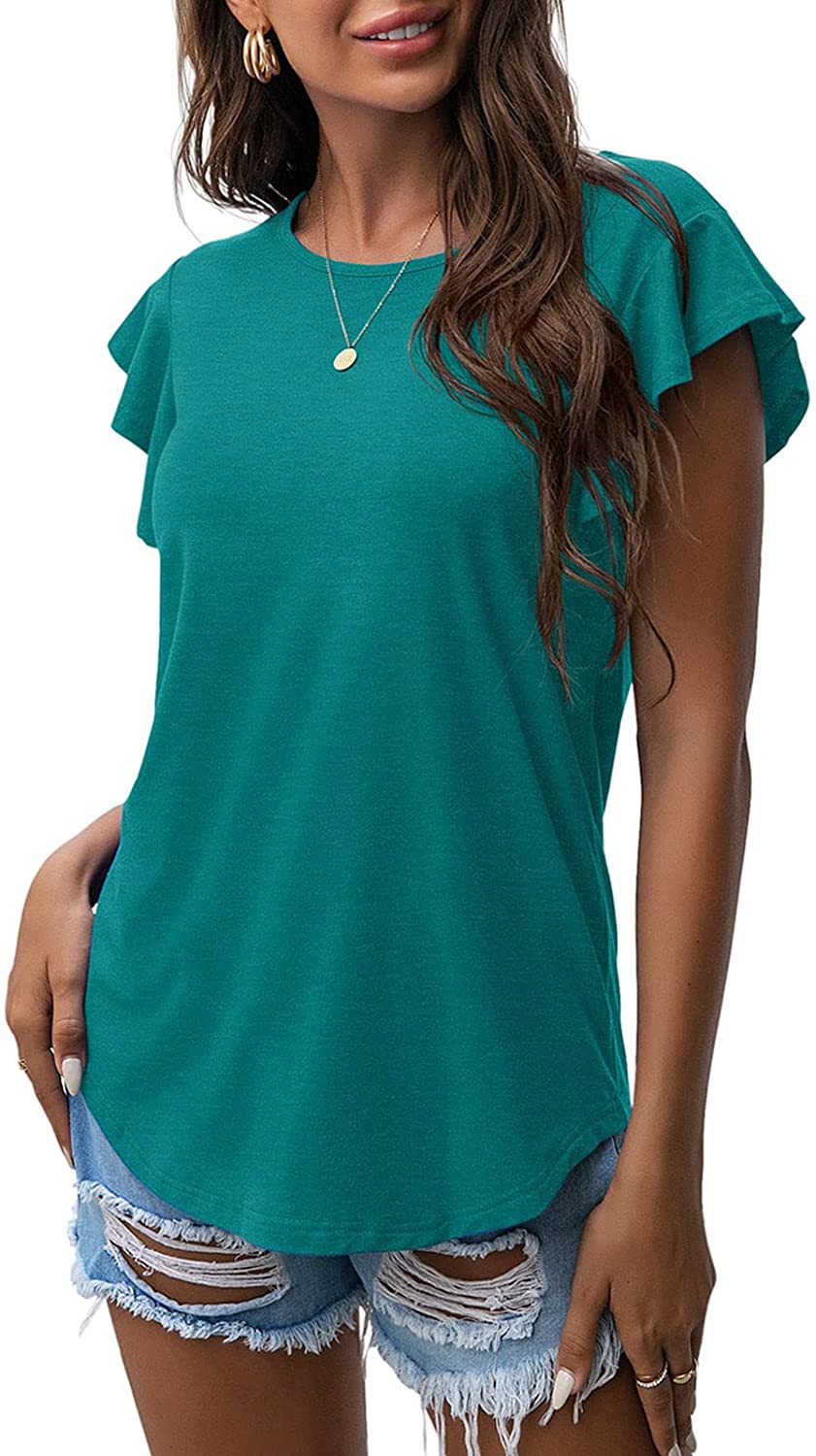 Maja – T-shirt med subtila ärmdetaljer