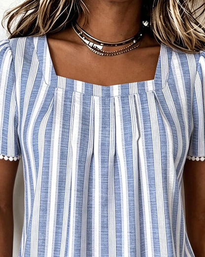 Zafrina – Luftig blus med somrig elegans