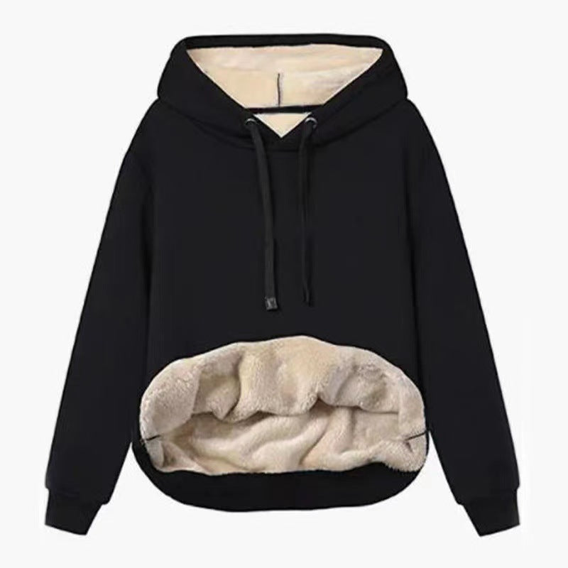 Ceyla Comfort hoodie med mjukt foder