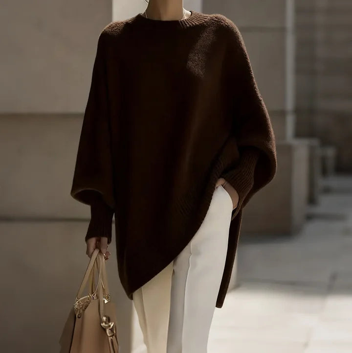 Idun – Mjuk oversized stickad tröja