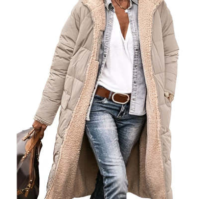 Yliane – Vadderad vinterjacka med teddyfoder