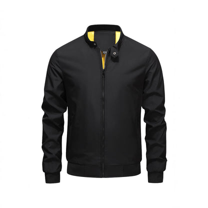 Lars™ | Lätt marinblå bomberjacka för våren