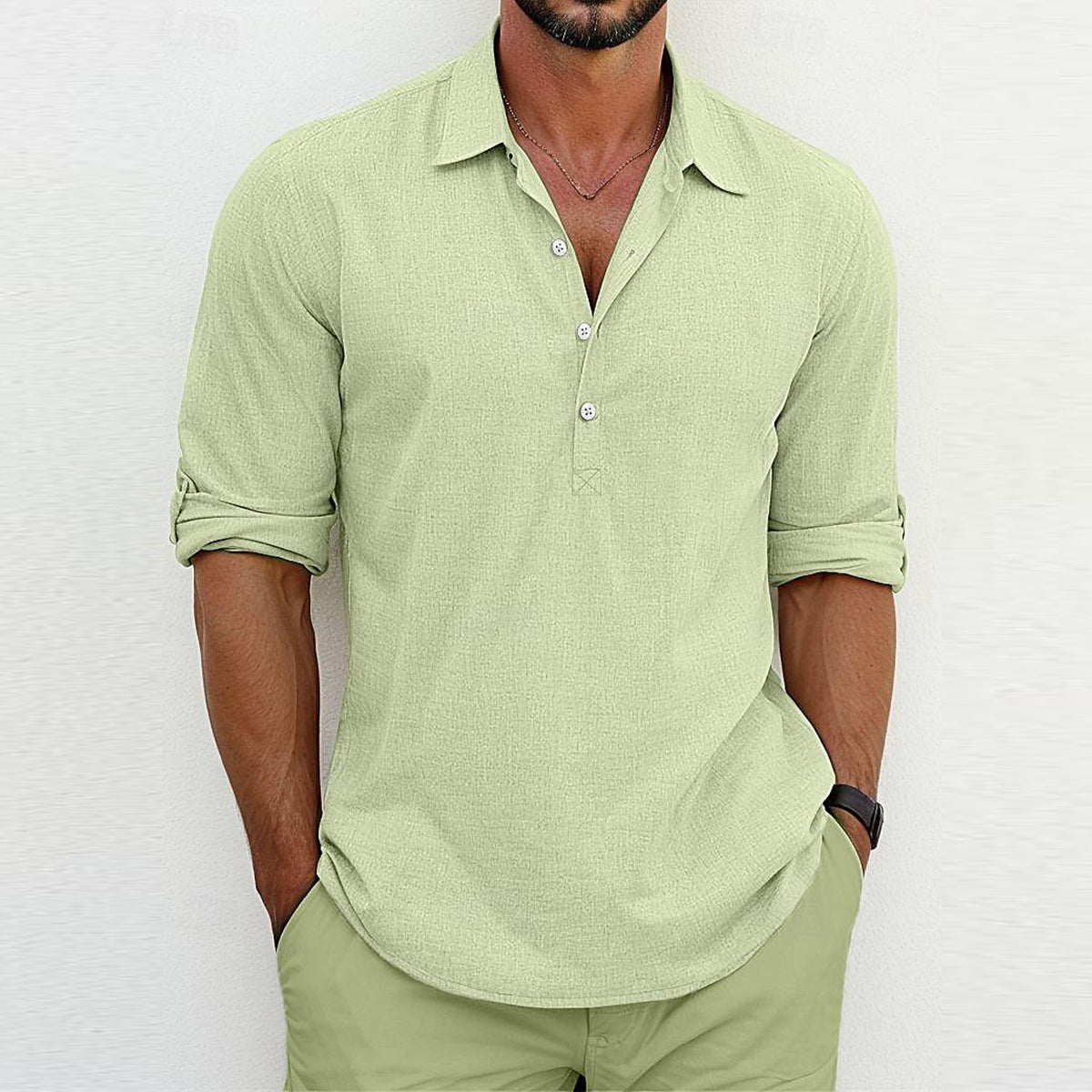 Elias – Lätt skjorta med avslappnad passform