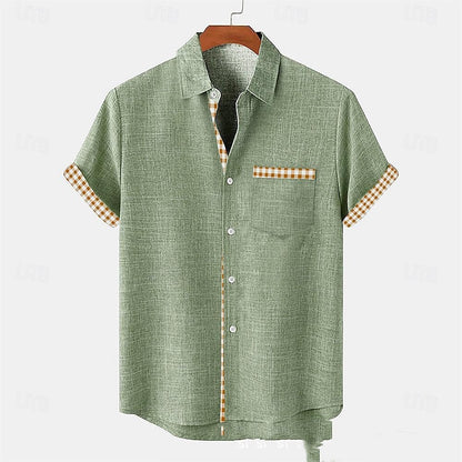 Jonas - Ljusblå skjorta med raffinerade detaljer