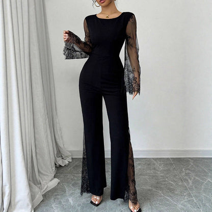 Jette – jumpsuit med spets