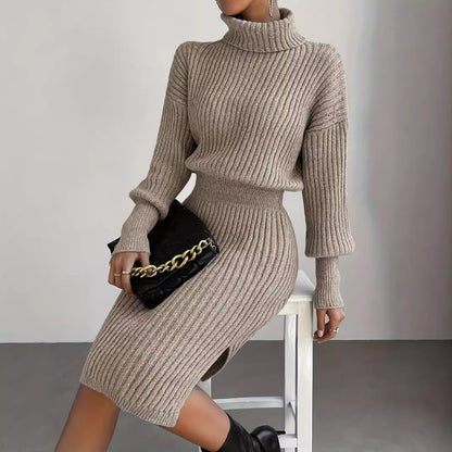 Sienna – Elegant stickad klänning med bekväm stretch
