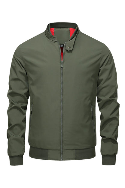 Lars™ | Lätt marinblå bomberjacka för våren