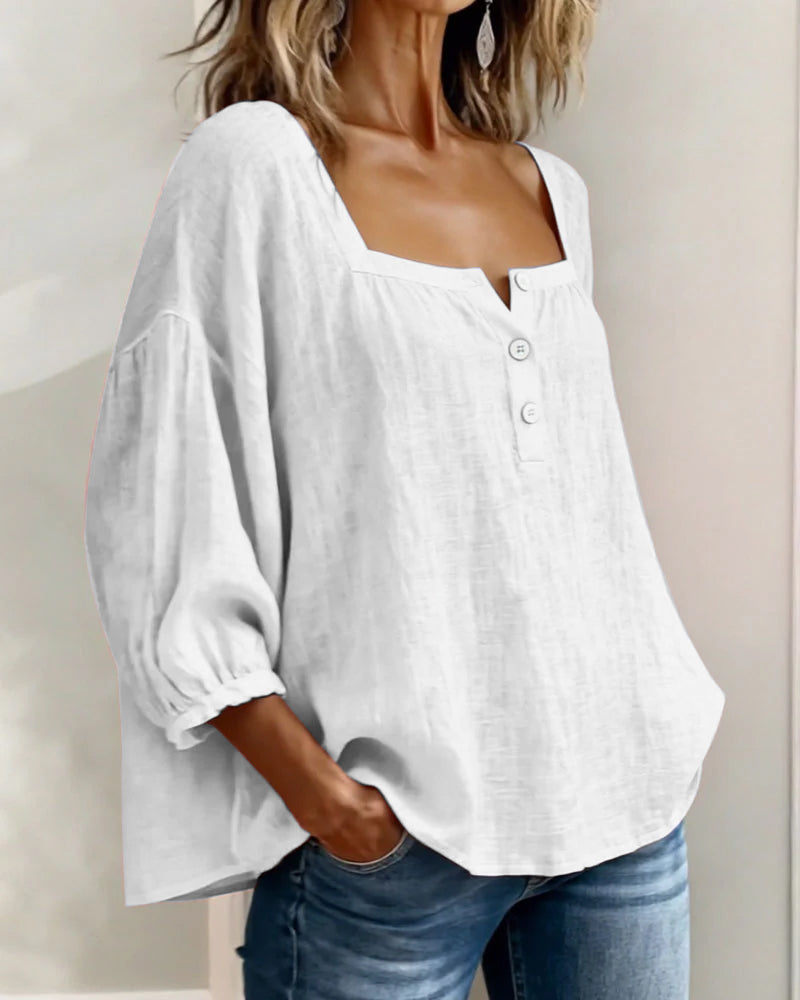 Mirelle – Luftig blus med mjuk feminin känsla