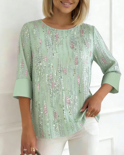 Virelia – Elegant blus med modern lyster